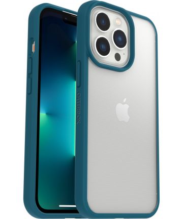 OtterBox React Apple iPhone 13 Pro Hoesje Back Cover Transparant Blauw Hoesjes