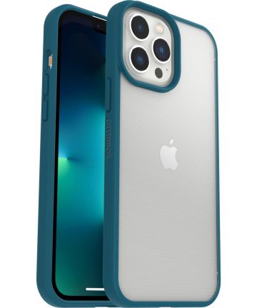 OtterBox React Apple iPhone 13 Pro Max Hoesje Transparant Blauw Hoesjes