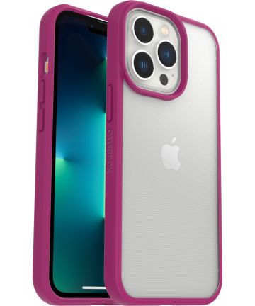 OtterBox React Apple iPhone 13 Pro Hoesje Back Cover Transparant Roze Hoesjes
