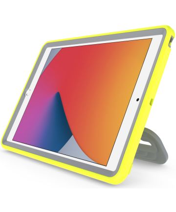 OtterBox EasyGrab Apple iPad 10.2 Hoes met Hoofdsteunbevestiging Groen Hoesjes