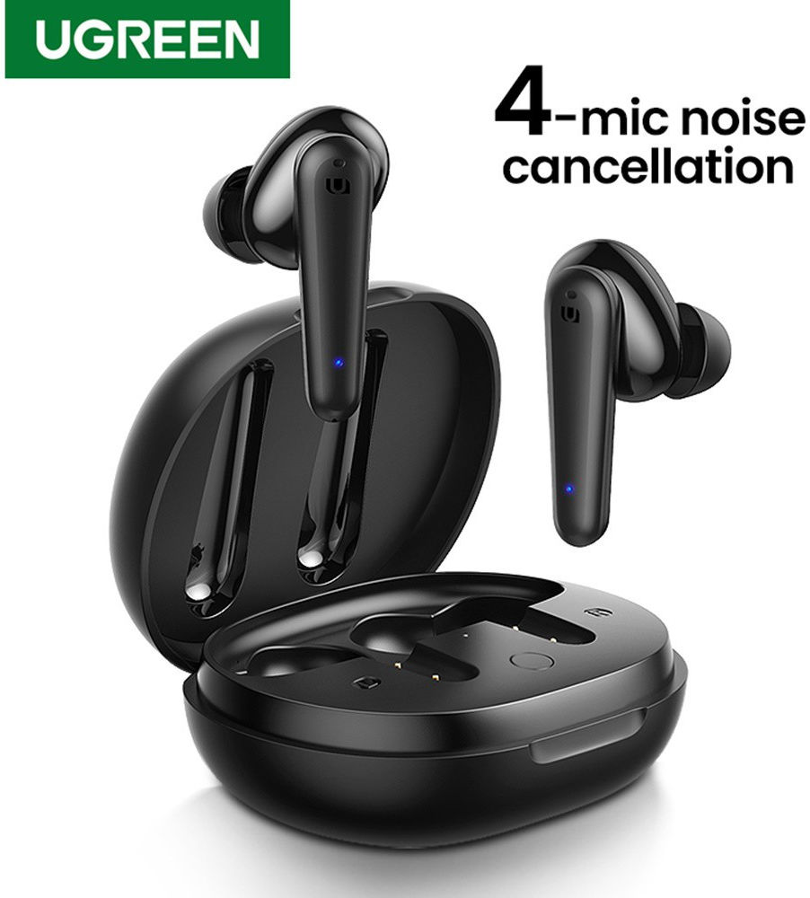 UGREEN HiTune T1 True Wireless Earbuds Draadloze Headset Zwart afbeelding 3