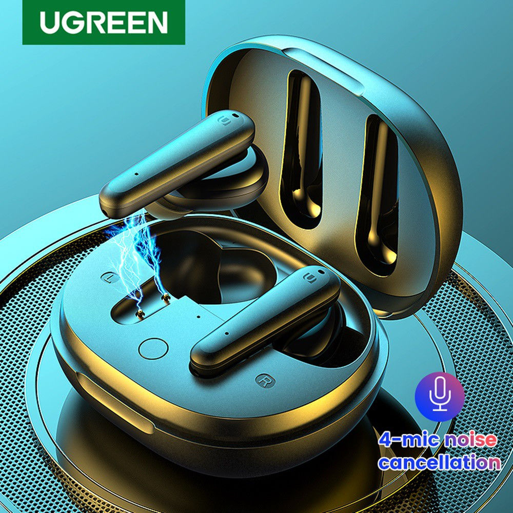 UGREEN HiTune T1 True Wireless Earbuds Draadloze Headset Zwart afbeelding 6