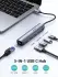 UGREEN USB-C 5-in-1 Hub Ingangen voor 3 USB-A, USB-C en Ethernet afbeelding 2