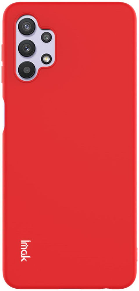 IMAK Samsung Galaxy A32 5G/M32 5G Hoesje Dun TPU Back Cover Rood afbeelding 1
