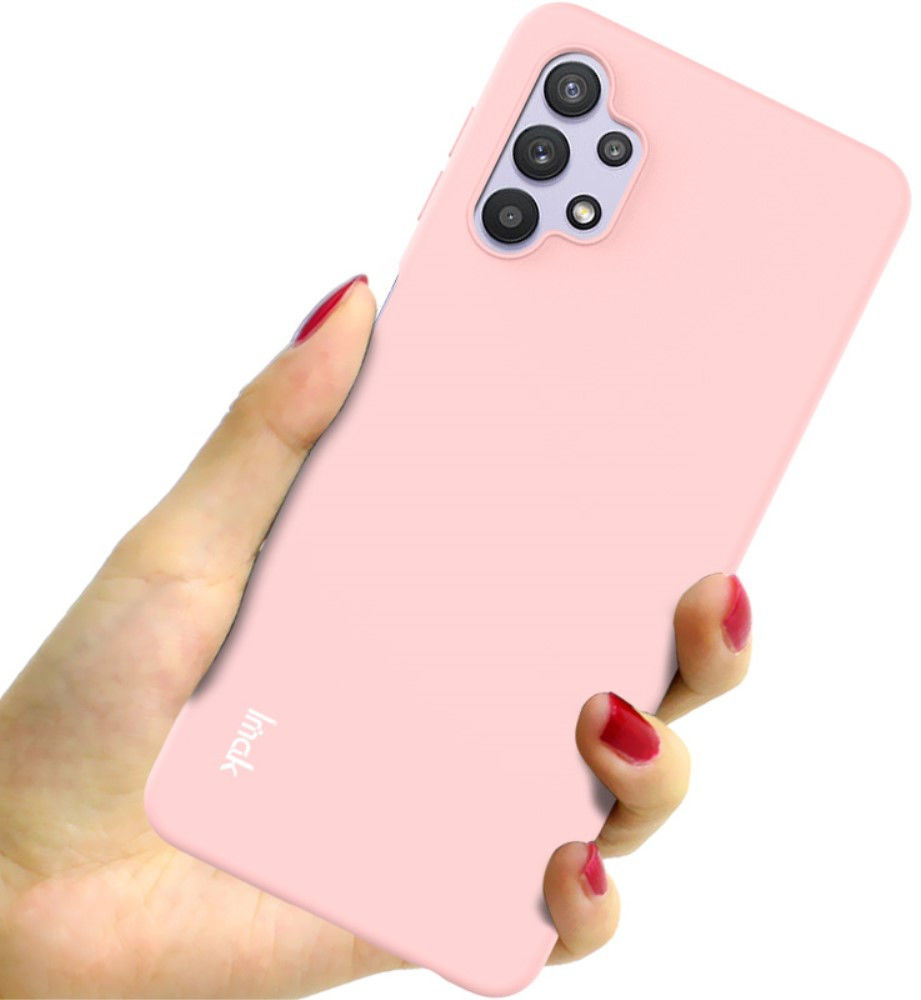 IMAK Samsung Galaxy A32 5G/M32 5G Hoesje Dun TPU Back Cover Roze afbeelding 2