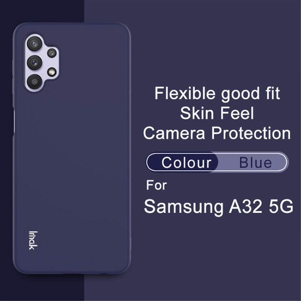 IMAK Samsung Galaxy A32 5G/M32 5G Hoesje Dun TPU Back Cover Blauw afbeelding 6