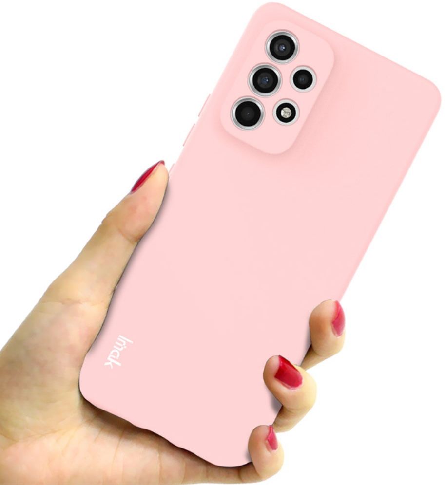 IMAK Samsung Galaxy A53 Hoesje Dun TPU Roze afbeelding 2