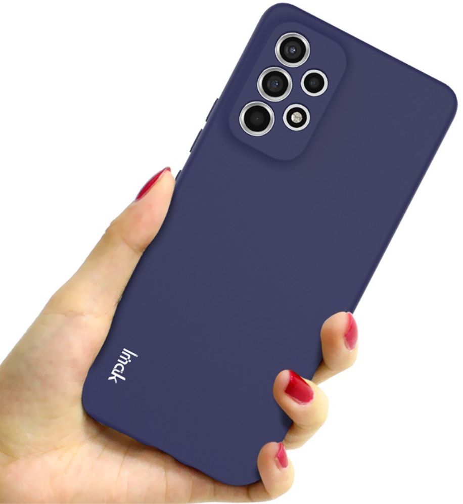 IMAK Samsung Galaxy A53 Hoesje Dun TPU Blauw afbeelding 2