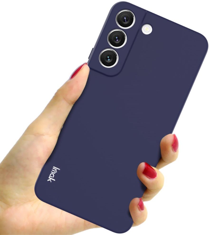 IMAK Samsung Galaxy S22 Hoesje Dun TPU Blauw afbeelding 2