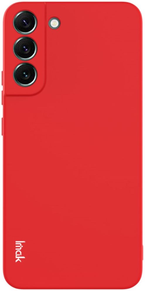 IMAK Samsung Galaxy S22 Plus Hoesje Dun TPU Back Cover Rood afbeelding 1