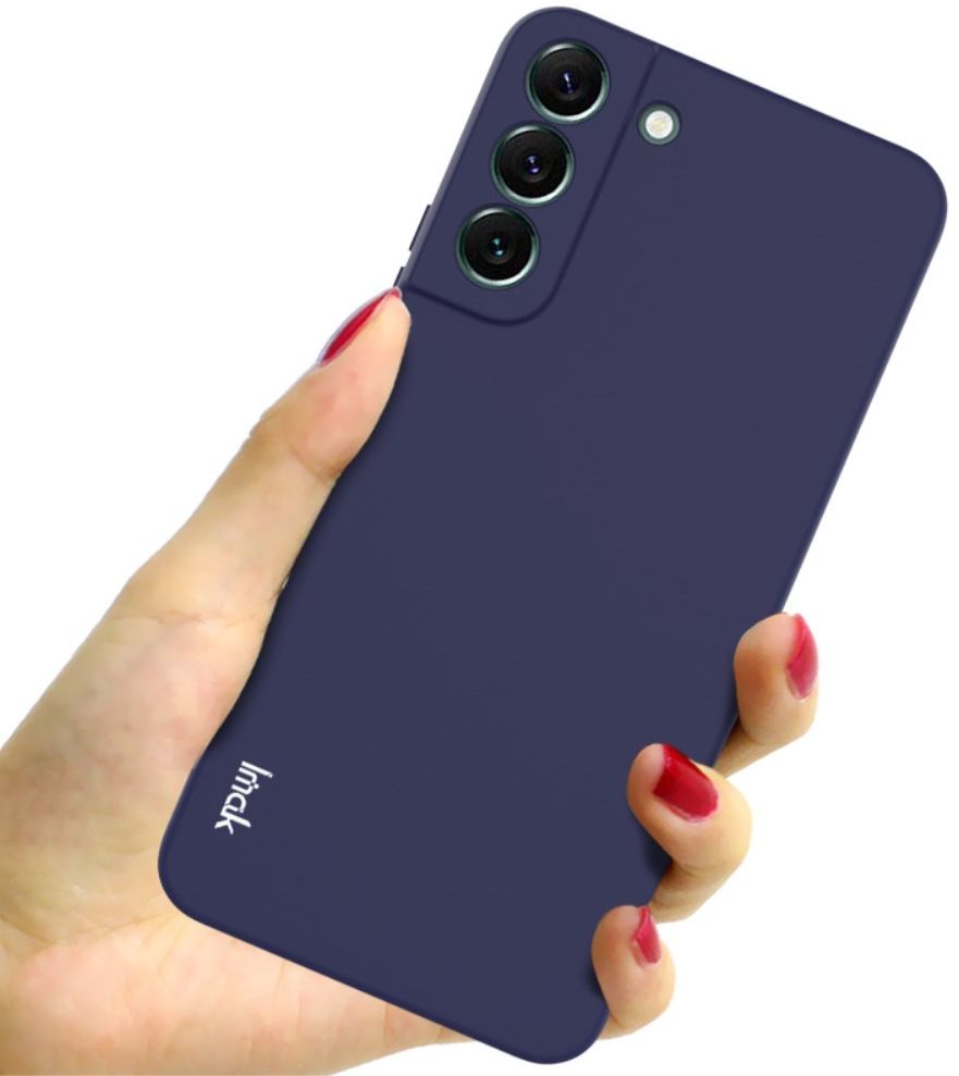IMAK Samsung Galaxy S22 Plus Hoesje Dun TPU Back Cover Blauw afbeelding 2