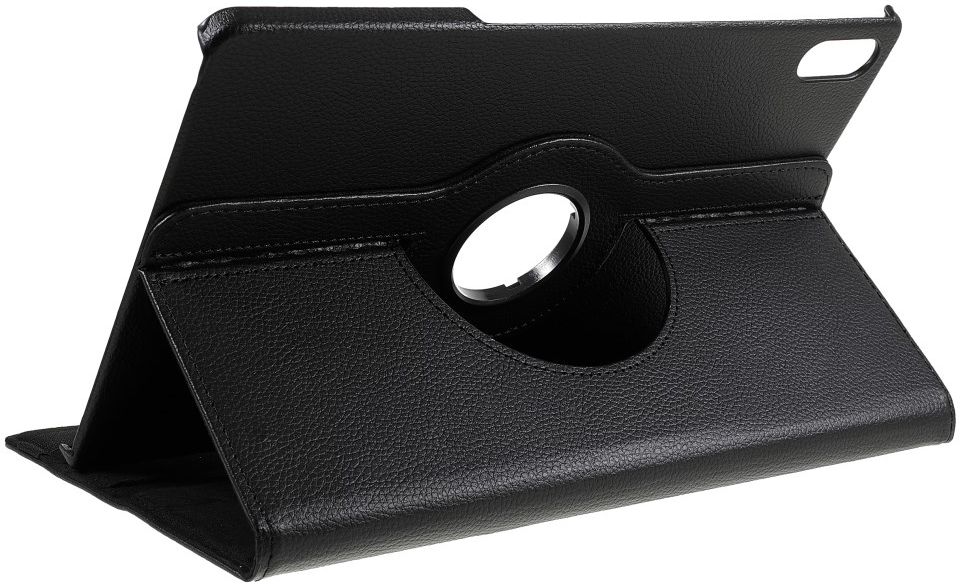 Lenovo Tab P12 Pro Hoes 360 Graden Book Case Kunstleer Zwart afbeelding 12