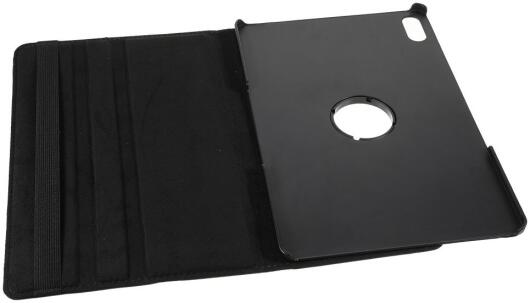 Lenovo Tab P12 Pro Hoes 360 Graden Book Case Kunstleer Zwart afbeelding 7