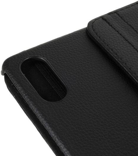 Lenovo Tab P12 Pro Hoes 360 Graden Book Case Kunstleer Zwart afbeelding 11