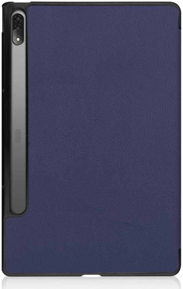 Lenovo Tab P12 Pro Hoes Tri-Fold Book Case Kunstleer Blauw afbeelding 10