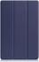 Lenovo Tab P12 Pro Hoes Tri-Fold Book Case Kunstleer Blauw afbeelding 11