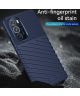 Motorola Edge 30 Pro Hoesje TPU Thunder Design Back Cover Blauw