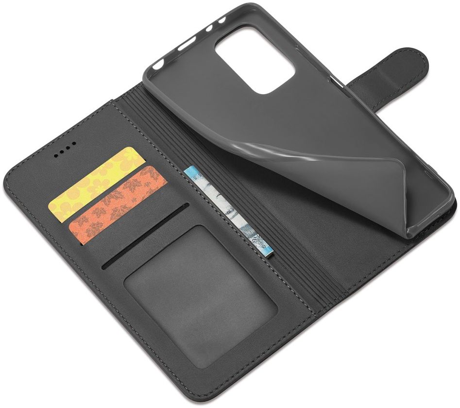 LC.IMEEKE Xiaomi Redmi Note 11 Pro (5G) Hoesje Portemonnee Zwart afbeelding 10
