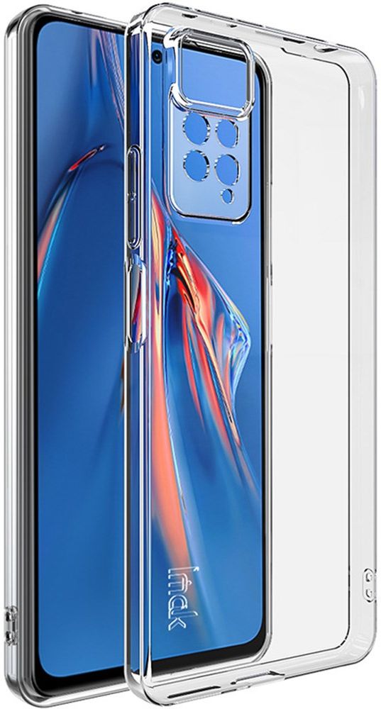 IMAK UX-5 Xiaomi Redmi Note 11 Pro Hoesje Flexibel TPU Transparant afbeelding 1