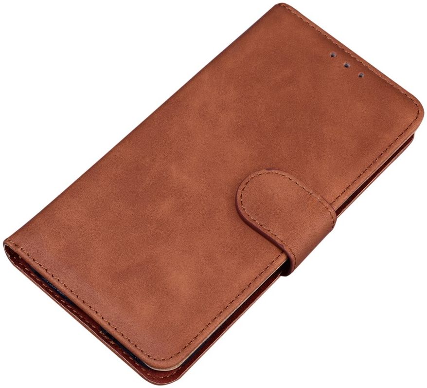 Xiaomi Poco X4 Pro Hoesje Portemonnee Book Case Kunstleer Bruin afbeelding 7
