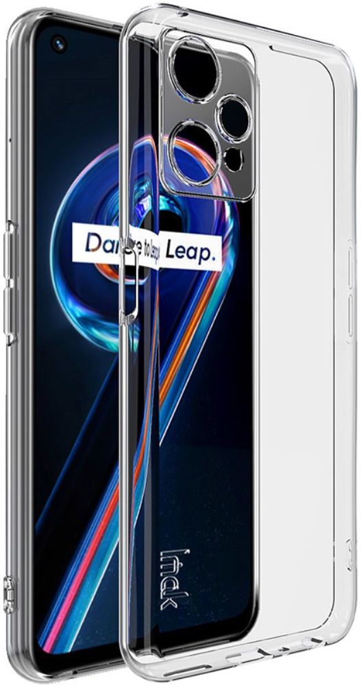 IMAK UX-5 Series  Realme 9 Pro Hoesje Flexibel TPU Transparant afbeelding 1