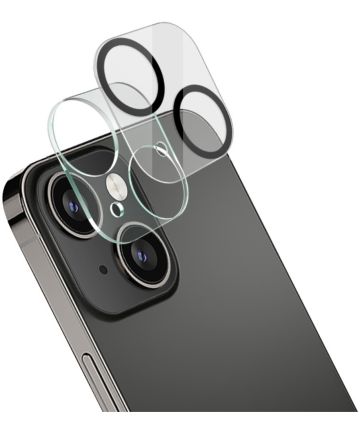 Imak Apple iPhone 13 / 13 Mini Camera Lens Protector + Lens Cap Clear Screen Protectors