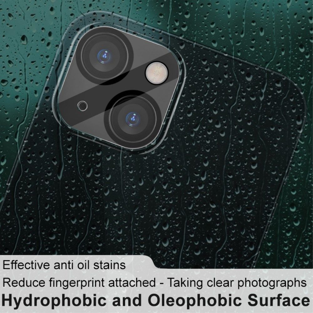 Imak Apple iPhone 13 / 13 Mini Camera Lens Protector + Lens Cap Clear afbeelding 5