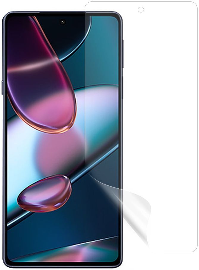 Motorola Edge 30 Pro Screen Protector PET Display Folie afbeelding 1