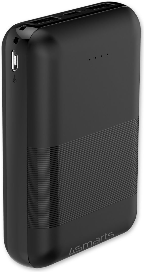 4smarts VoltHub Go2 USB-C/USB-A Powerbank 10.000 mAh Zwart afbeelding 6