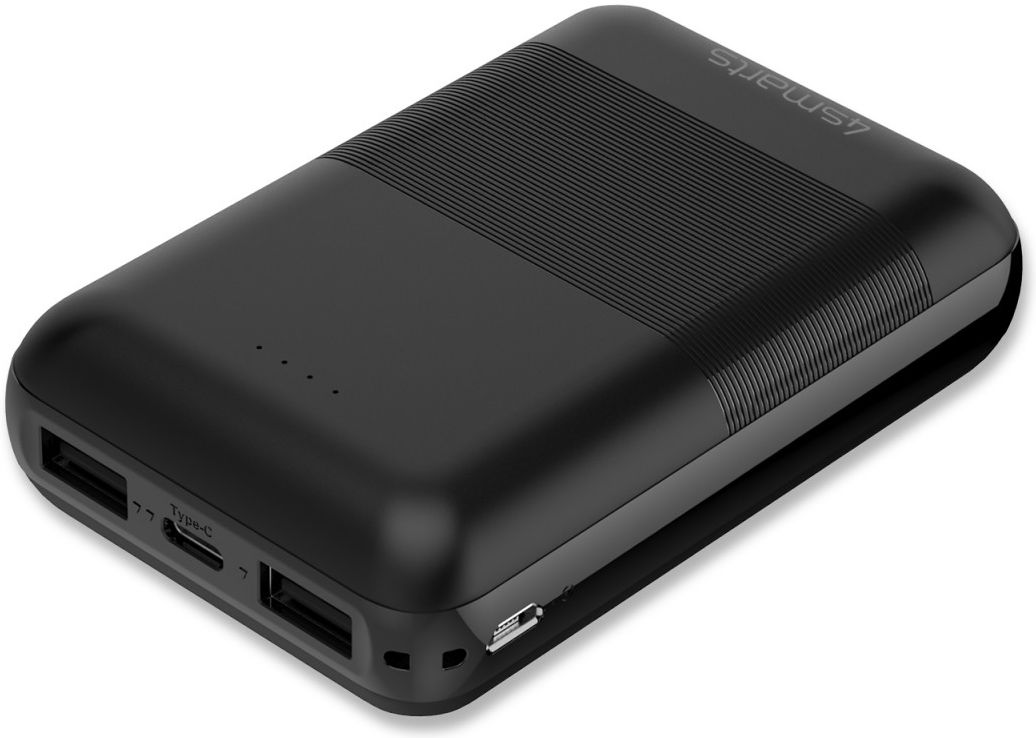 4smarts VoltHub Go2 USB-C/USB-A Powerbank 10.000 mAh Zwart afbeelding 7