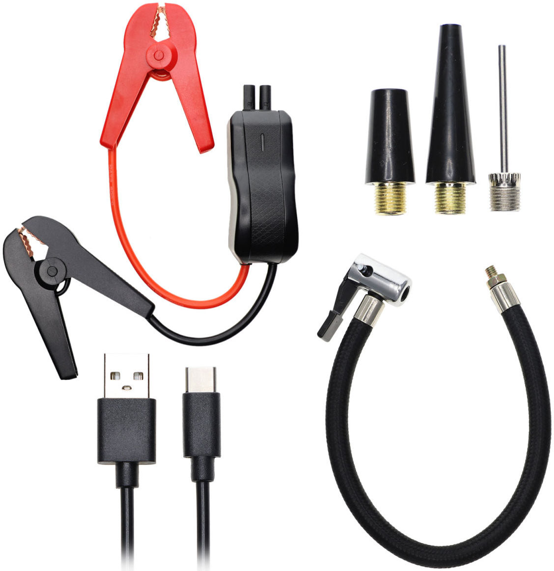 4smarts Pitstop+ 8.800 mAh Powerbank Jumpstarter voor Auto met Compressor afbeelding 11