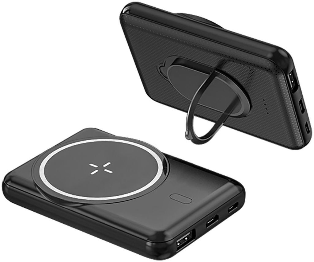 4smarts VoltHub UltiMag MagSafe Draadloze Powerbank 5.000 mAh afbeelding 1
