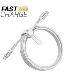 Otterbox Fast Charge Premium Lightning USB-C Kabel 2 Meter Wit