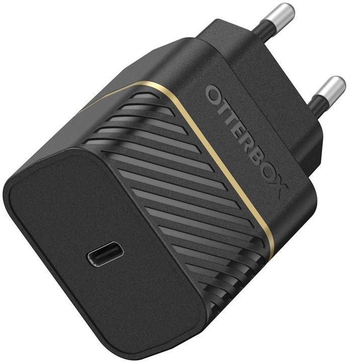 Otterbox Fast Charge Adapter 20W + USB-C Kabel 1 Meter Zwart afbeelding 2