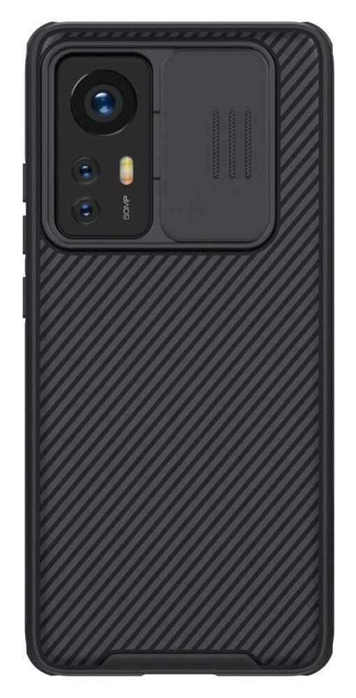 Nillkin CamShield Xiaomi 12/12X Hoesje met Camera Slider Zwart afbeelding 1