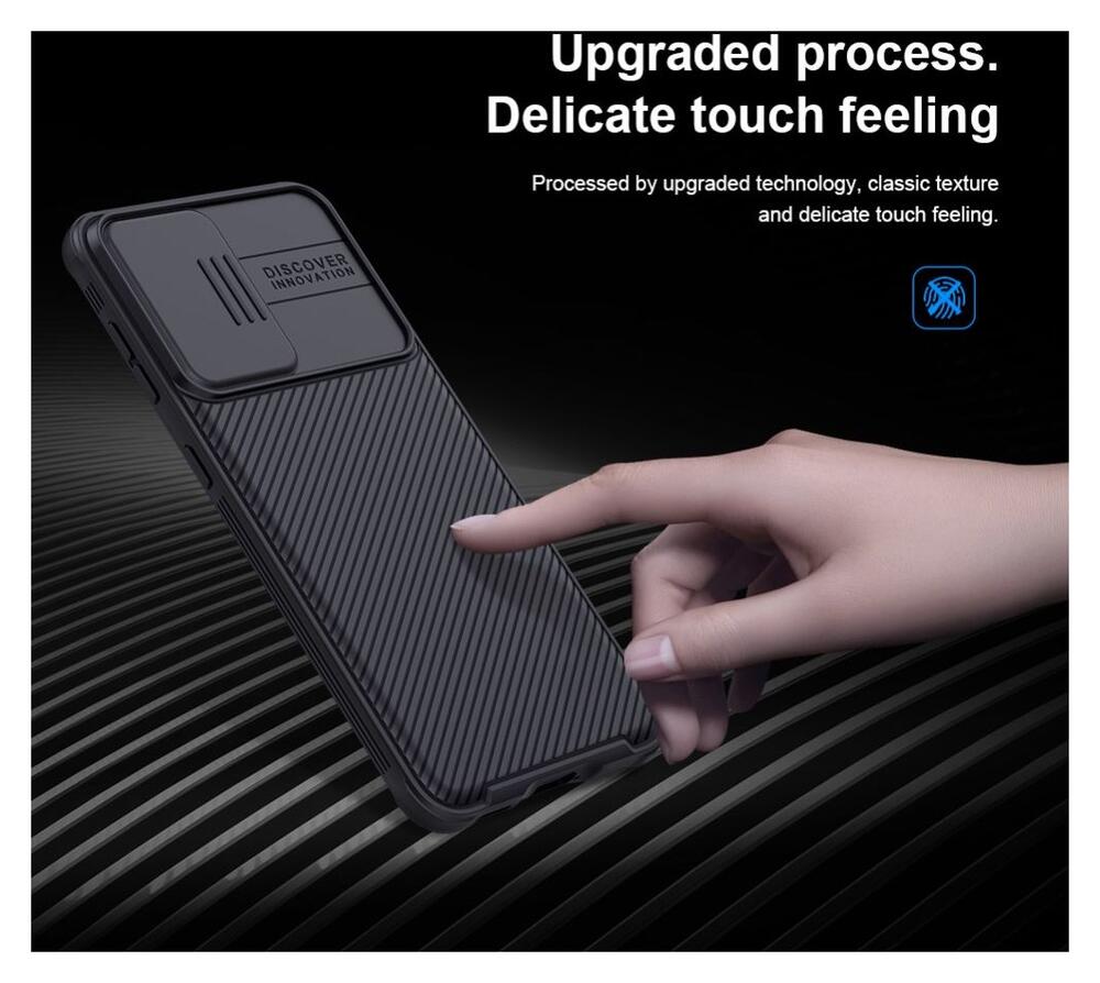 Nillkin CamShield Xiaomi 12/12X Hoesje met Camera Slider Zwart afbeelding 4