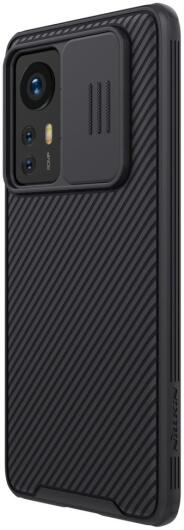 Nillkin CamShield Xiaomi 12/12X Hoesje met Camera Slider Zwart afbeelding 3
