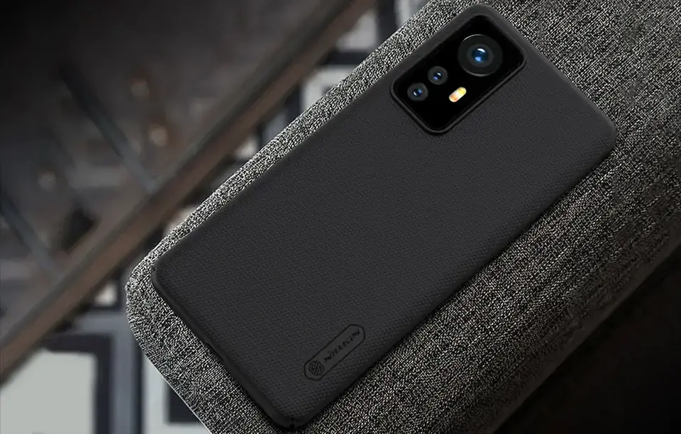 Nillkin Super Frosted Pro Shield Xiaomi 12/12X Hoesje Zwart afbeelding 7