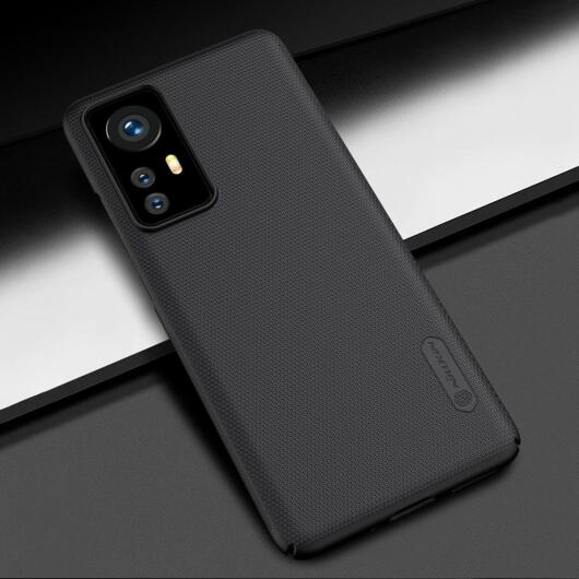 Nillkin Super Frosted Pro Shield Xiaomi 12/12X Hoesje Zwart afbeelding 2