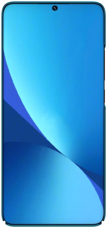 Nillkin Super Frosted Pro Shield Xiaomi 12/12X Hoesje Blauw afbeelding 3