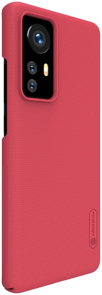 Nillkin Super Frosted Pro Shield Xiaomi 12/12X Hoesje Rood afbeelding 4
