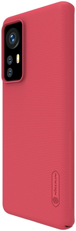 Nillkin Super Frosted Pro Shield Xiaomi 12/12X Hoesje Rood afbeelding 5