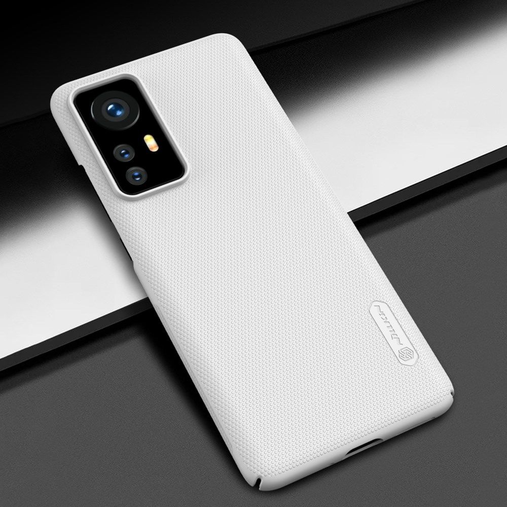Nillkin Super Frosted Pro Shield Xiaomi 12/12X Hoesje Wit afbeelding 2