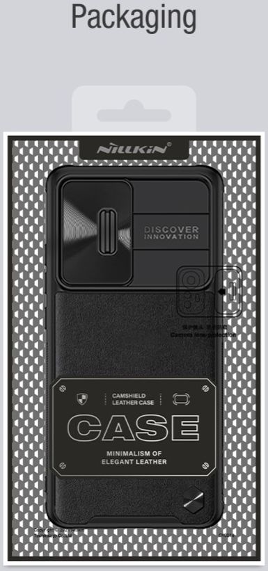 Nillkin Leahter CamShield Xiaomi 12 / 12X Hoesje Camera Slider Groen afbeelding 5