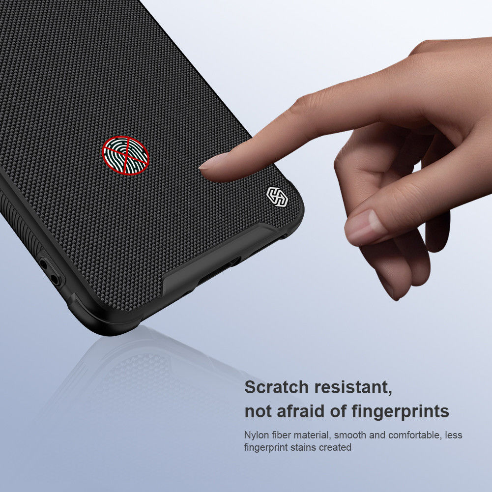 Nillkin Textured Pro Xiaomi 12 / 12X Hoesje met Camera Slider Zwart afbeelding 10