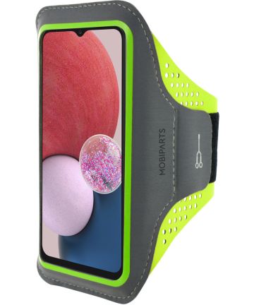 Mobiparts Comfort Fit Armband Samsung Galaxy A13 4G Sporthoesje Groen Sporthoesjes