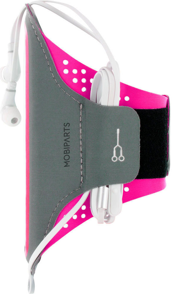 Mobiparts Comfort Fit Armband Samsung Galaxy A13 4G Sporthoesje Roze afbeelding 5