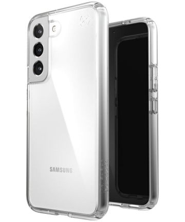 Speck Presidio Perfect Clear Samsung Galaxy S22 Hoesje Transparant Hoesjes