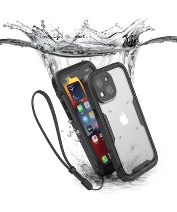 Catalyst Total Protection iPhone 13 Mini Hoesje IP68 Waterdicht Zwart Hoesjes