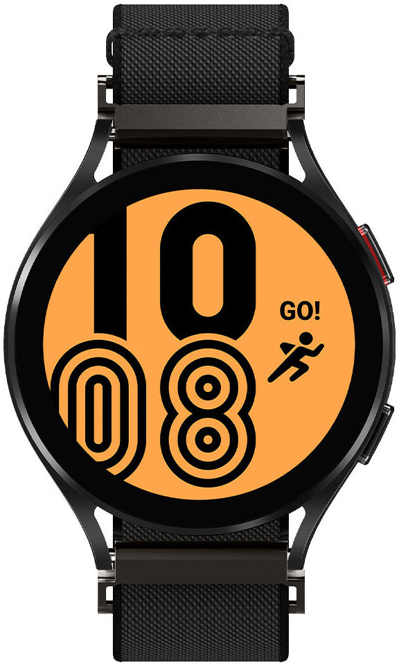 Spigen Fit Lite - Universeel Smartwatch 20MM Bandje - Nylon - Zwart afbeelding 5